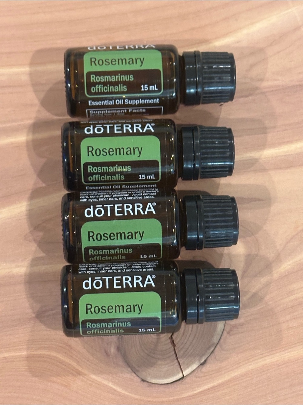 NWT - DoTERRA Rosemary Essential Oil Bottles - 15mL each